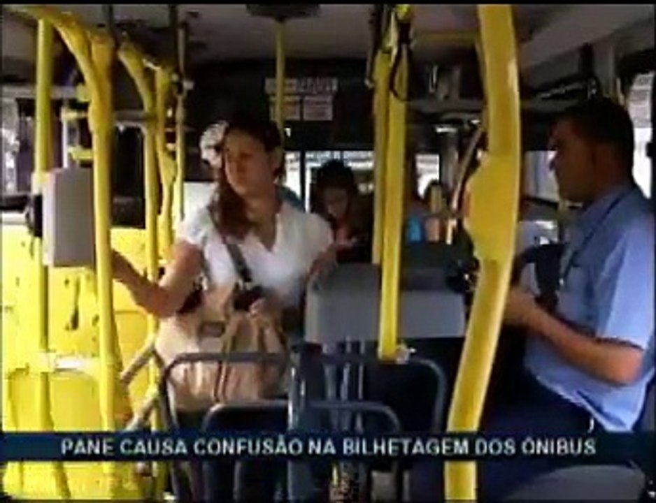Pane bilhete ônibuas