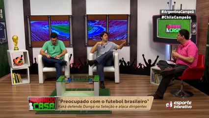 Kaká sai em defesa de Dunga
