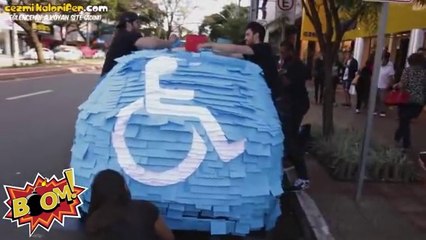 Engelli Noktasına Park Edilen Arabanın Sonu