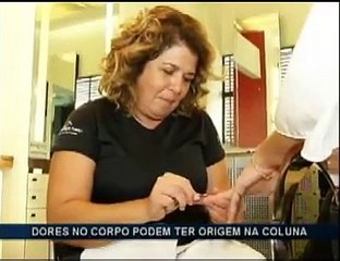 Dores na coluna
