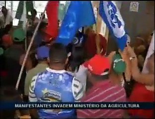 Protesto Ministério da Agricultura