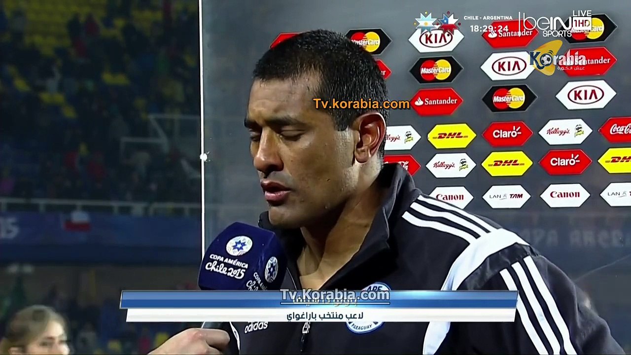 تصريحات باولو دا سيلفا لاعب الباراجواي بعد الخسارة من بيرو