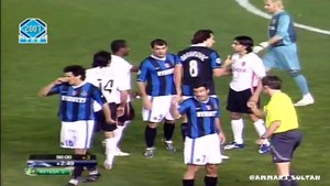 Inter vs Valencia 2006 - 2007  Fight
