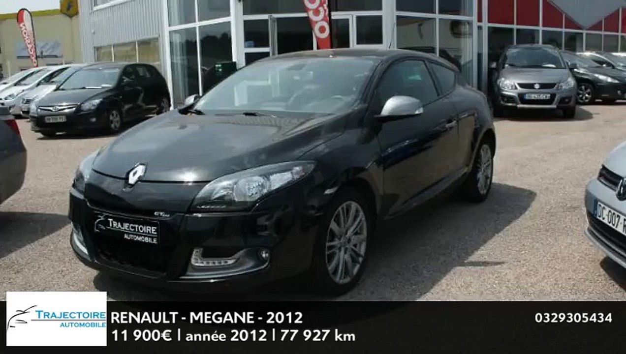 Annonce Occasion RENAULT Megane Coupe 1.5 dCi110 FAP Ener GT-Line eco² 2012