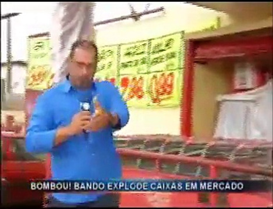 Caixa arrombado