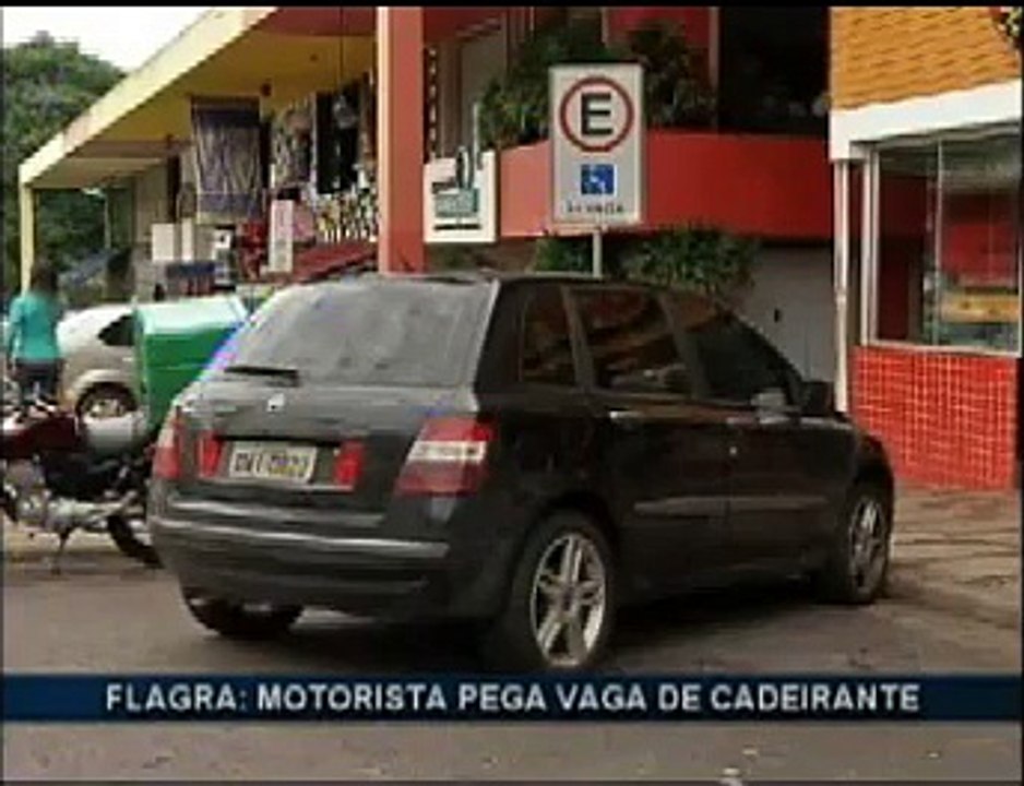 Vaga cadeirante