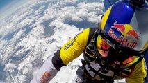 Un saut en parachute 10km au dessus du mont blanc