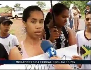 Manifestantes Fercal