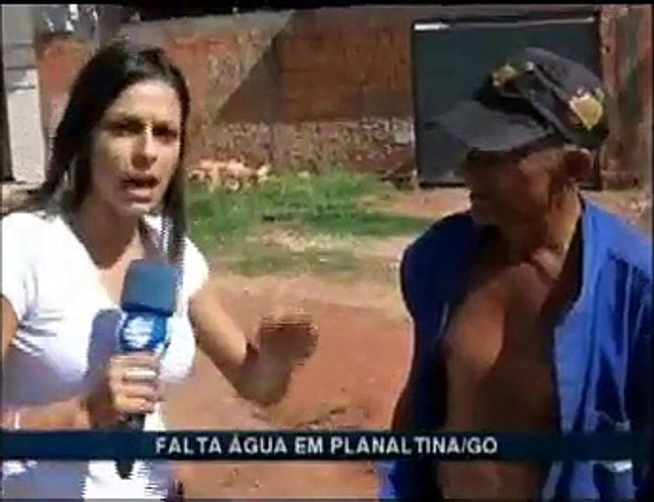 Falta água
