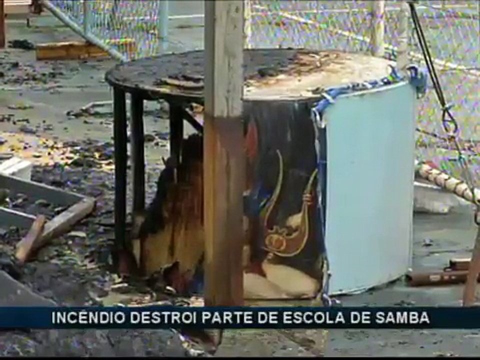Material destruído