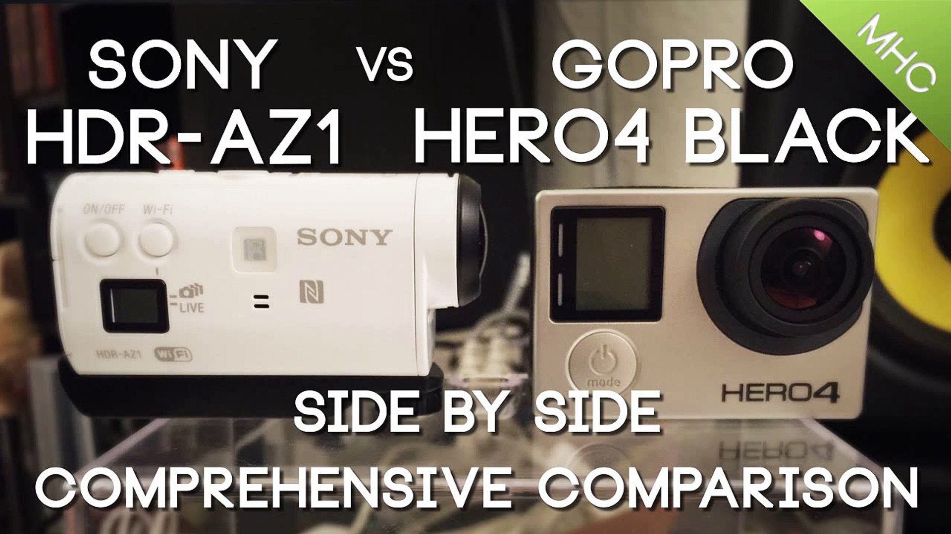 GoPro HERO4 Black vs Sony FDR-X1000V 4K Action Cam - HANDS ON - video  Dailymotion