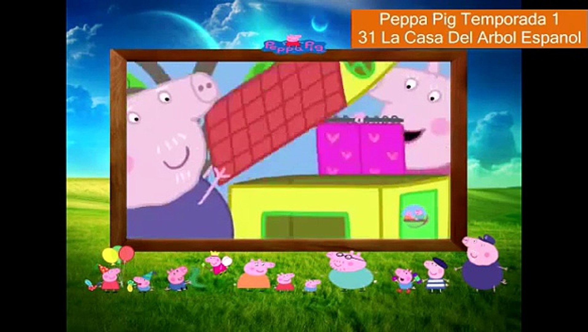 la casa del arbol peppa pig