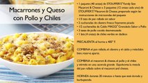 Macarrones y Queso con Pollo y Chiles - Receta de Cocinas de Nestle
