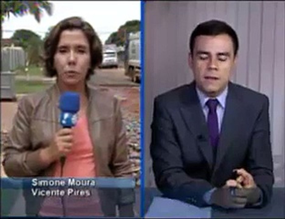 Estragos no asfalto