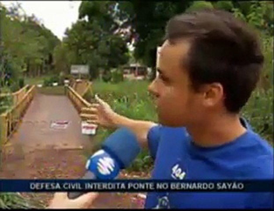 Ponte interditada