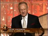 Gene Hackman Wins The Cecil B. DeMille Award - Golden Globes 2003