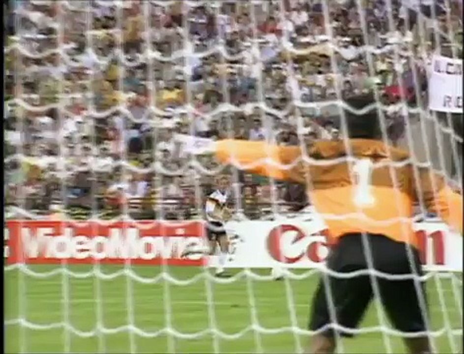 WM 1990 Vorrunde: Deutschland - Jugoslawien 4:1 (German TV)
