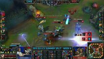 GMB vs ROC EU LCS Championship series Summer Split 2015 W6D2 Gambit vs Roccat game highlights