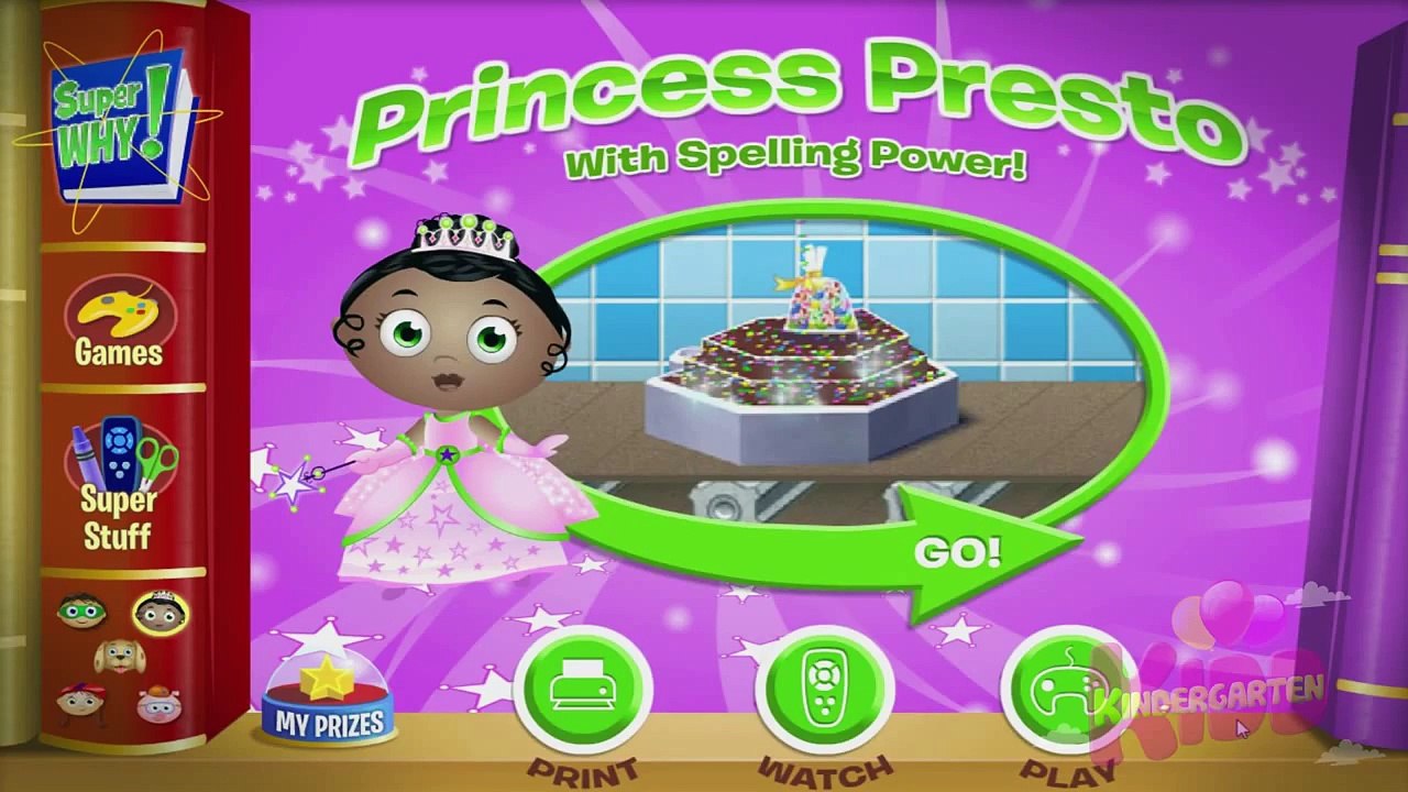 Super Why Lovely Letter Match Up with Princess Presto - video Dailymotion