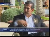 Humala compara juicios populares de Sendero con investigaciones del Congreso