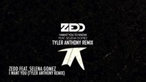 Zedd feat.  Selena Gomez- I Want You To Know (Tyler Anthony Remix)