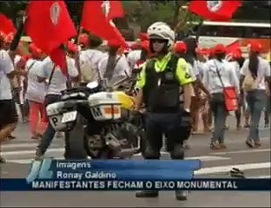 Protesto do MST