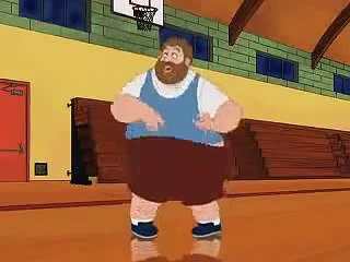 Eight Crazy Nights Basketball Scene