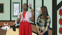 [Learn Japanese] - Uki Uki NihonGO Culture! - Lesson 16 - Restaurant Dialogue