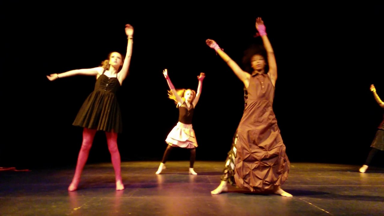 Danseuses amatrices de la Compagnie Censure à la Belle Étoile
