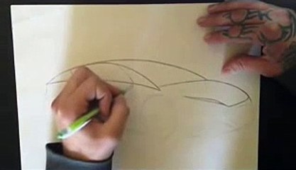 comment dessiner une voiture (how to draw a car)