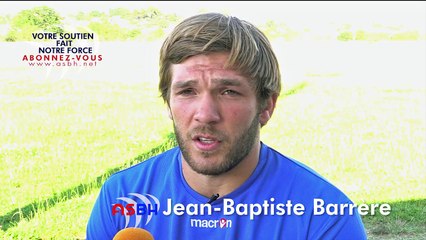 Barrère : "Amener l'ASBH dans le haut du tableau"