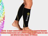 Skins Essentials Calftights Mx Compression Socks - Black/Yellow M