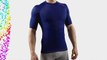 Sub Sports RX Men's Graduated Compression Baselayer Top Short Sleeve - Large Navy Stealth