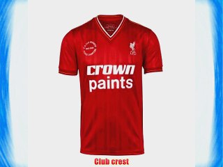 Score Draw Liverpool FC 1986 Home shirt Red/White Medium