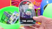 Batman Toys | Batman Play-Doh Surprise Eggs | JOKER LAFF FACTORY Imaginext ToyPals.tv