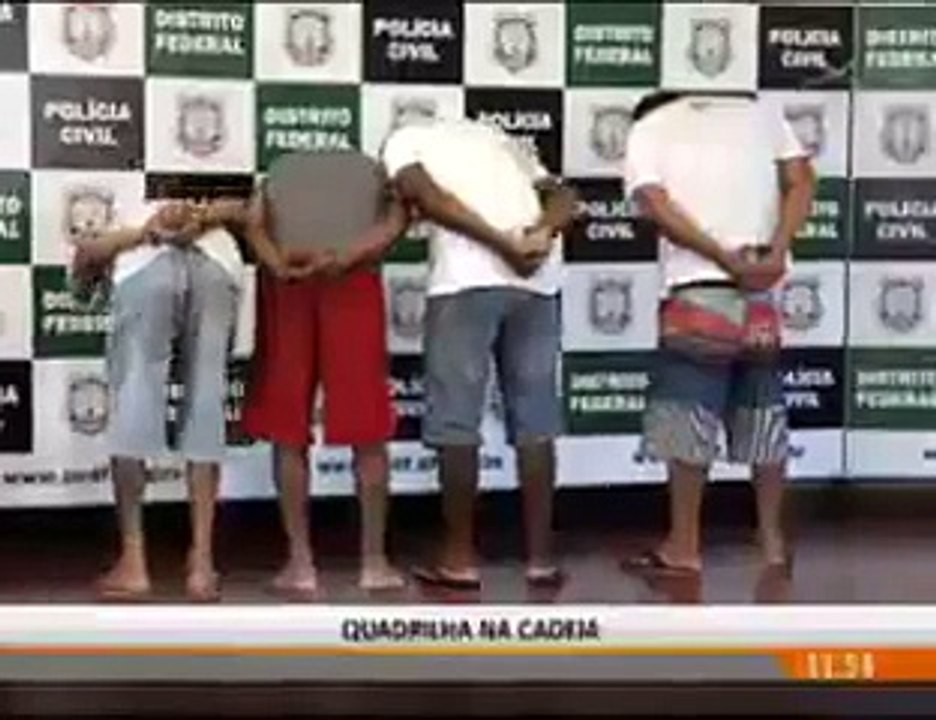 Quadrilha presa