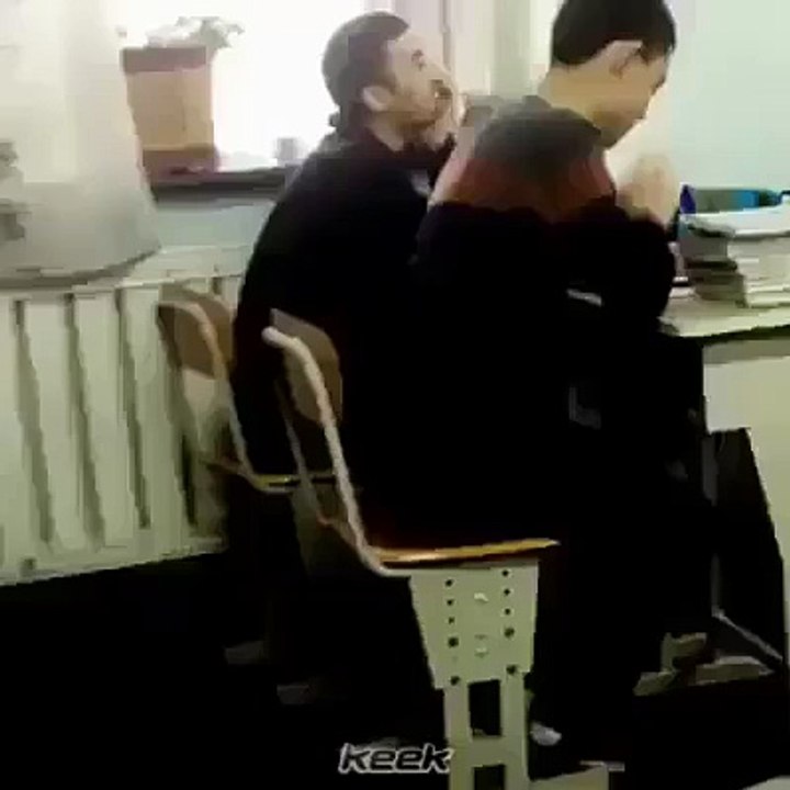 Chair Pulling Prank Gone Wrong