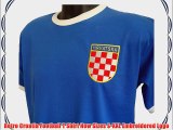 Retro Croatia Football T Shirt New Sizes S-XXL Embroidered Logo