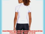 Cressi Women's Lycra Skin Short Sleeve Rash Guard UV Sun Protection (UPF) 50  White S/2 (8/10)