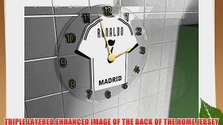 LA LIGA - SPANISH FOOTBALL SHIRT WALL CLOCKS - ANY NAME ANY NUMBER ANY TEAM - FREE PERSONALISATION