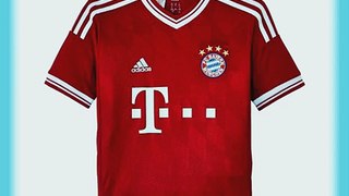 adidas Children's FC Bayern M?nchen Home Jersey 2013/2014 Fcb True Red/white Size:152