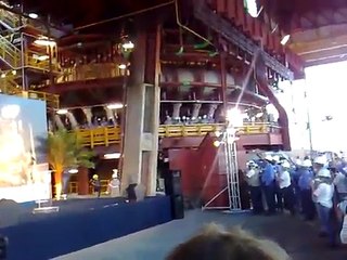 ThyssenKrupp CSA: Blast Furnace #1 Blow in ceremony