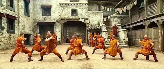 Funny Kung Fu Fight scene with Mr Bean