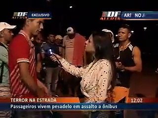 Assalto ônibus