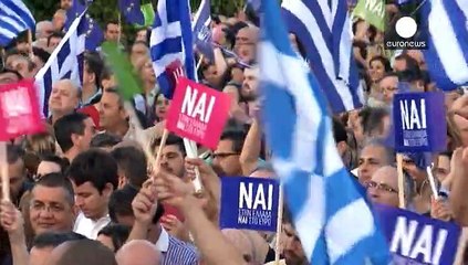 Référendum : 22.000 supporters du "oui" rassemblés à Athènes