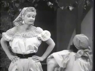 I LOVE LUCY clips with Lucille Ball commentary