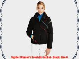 Spyder Women's Tresh Ski Jacket - Black Size 8