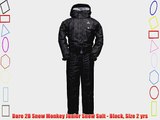 Dare 2B Snow Monkey Junior Snow Suit - Black Size 2 yrs