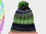 fraenklis Women's Knitted Beanie Hat with Bobble Green Gr?n Multicolor Size:57/59