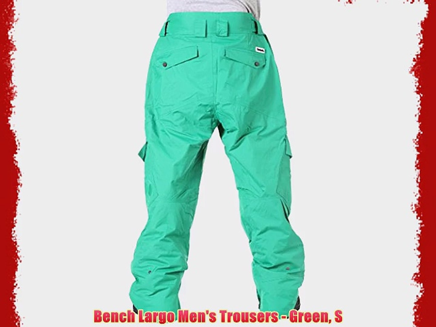 Bench Largo Men S Trousers Green S Video Dailymotion